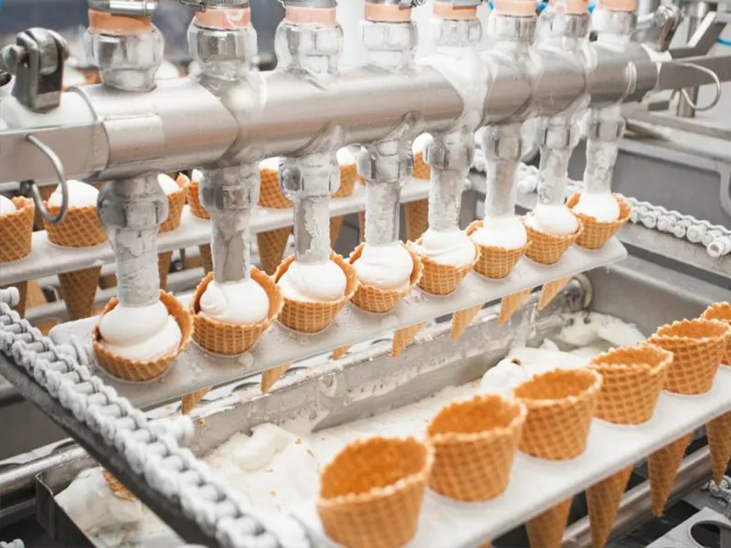 ice cream production line