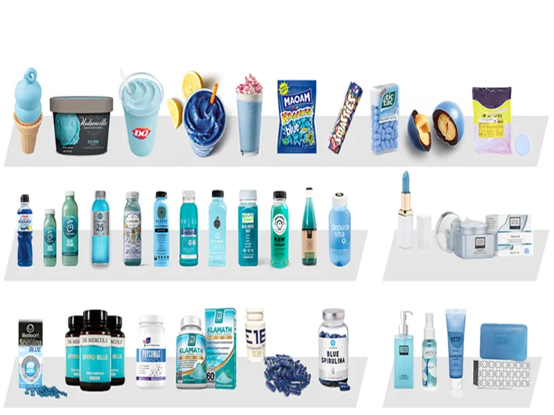 Spirulina extract has a wide range of applications