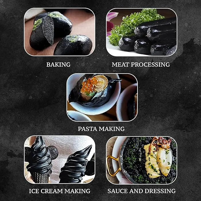 Squid Ink Powder, Refined Nutrition, Better Absorption.