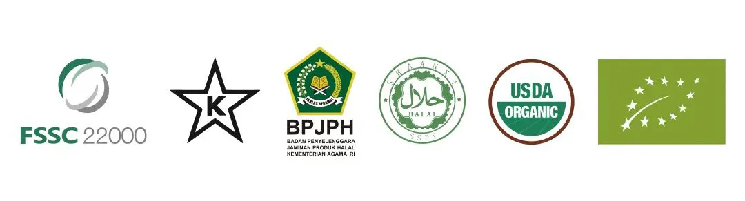 FSSC 22000、Kosher、Halal、Organic