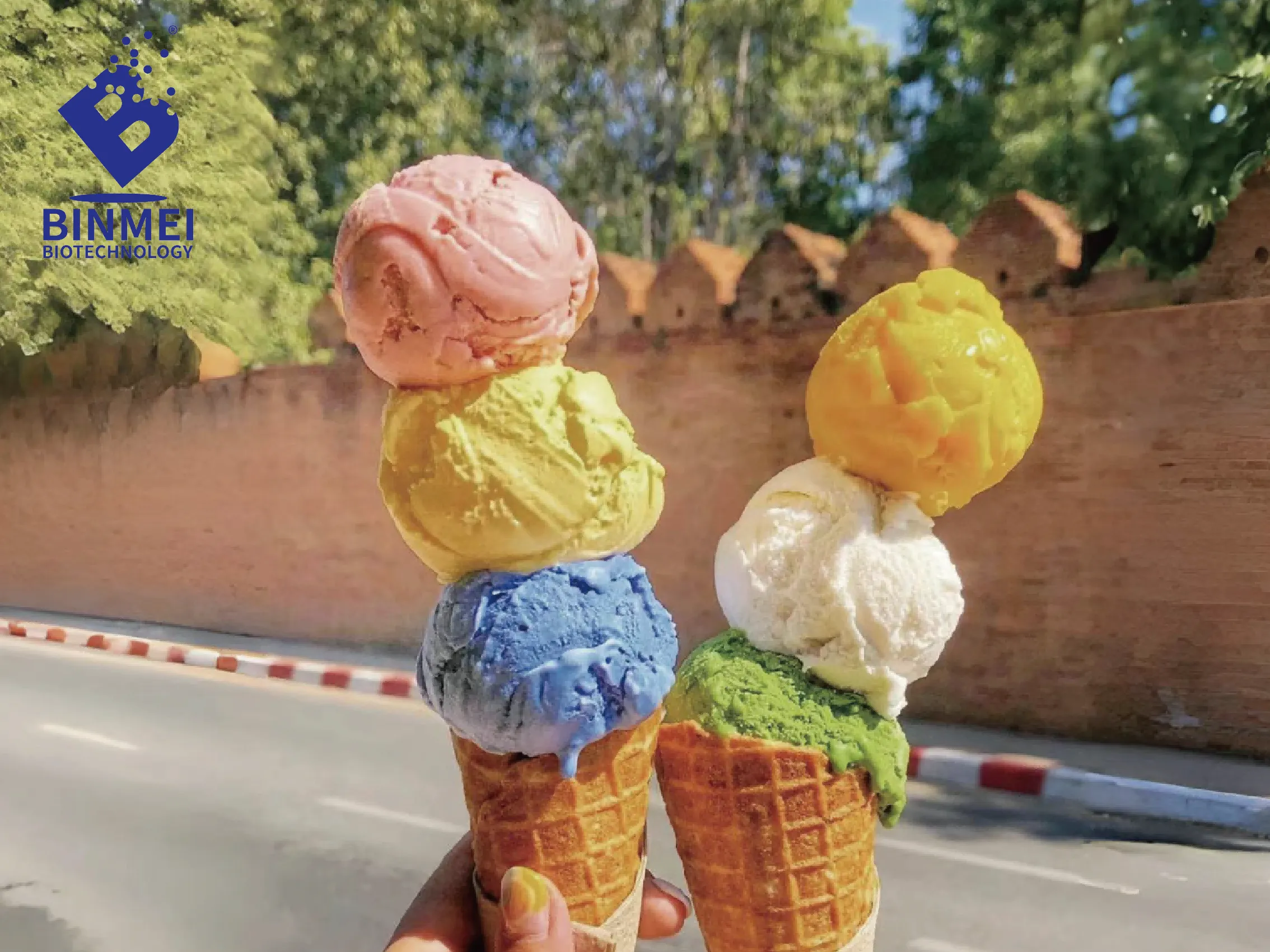 Natural Colors for Ice Cream

