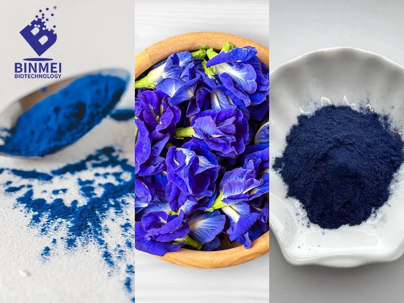 Gardenia Blue vs Spirulina Extract