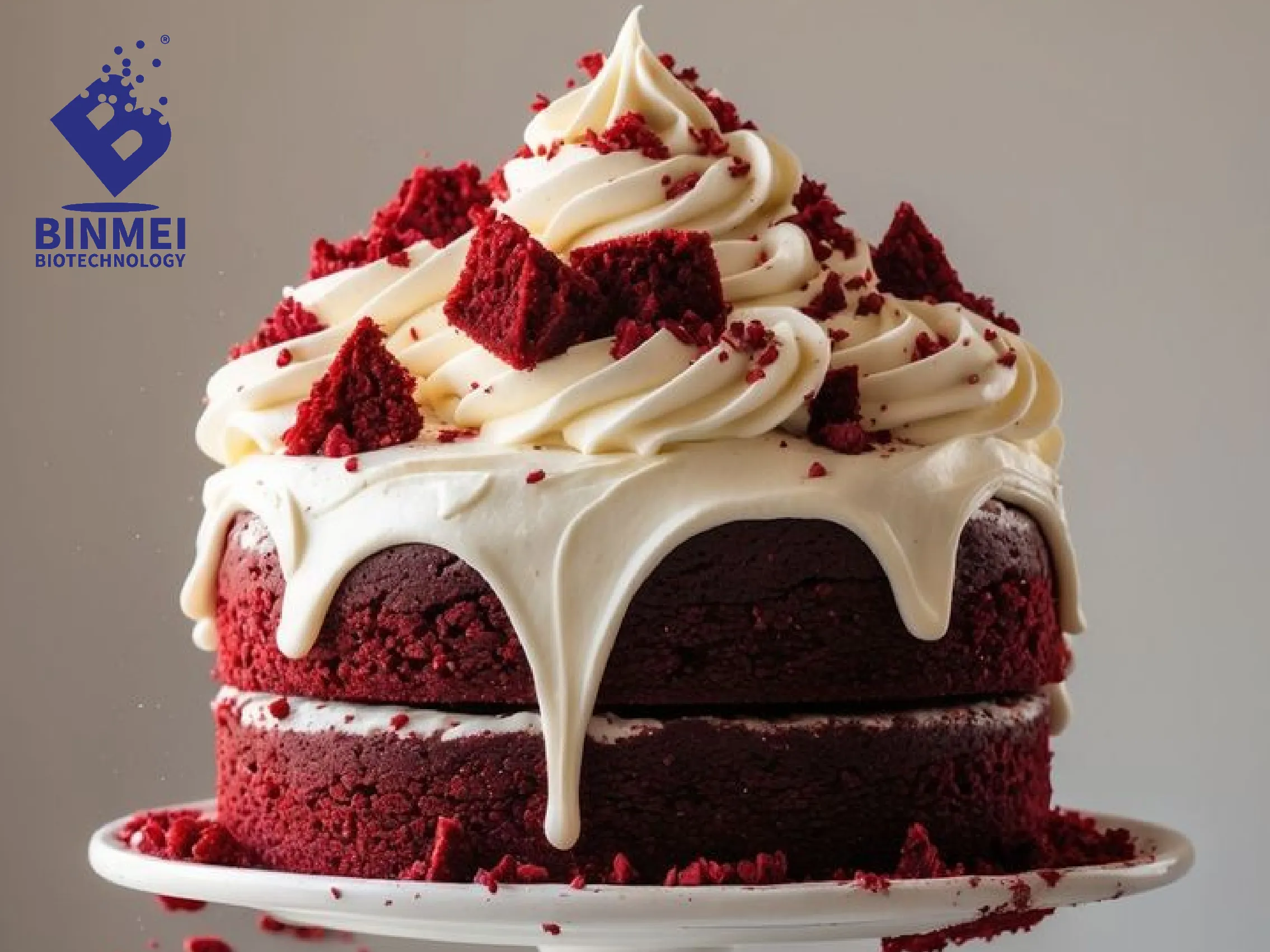 natural red food coloring cake