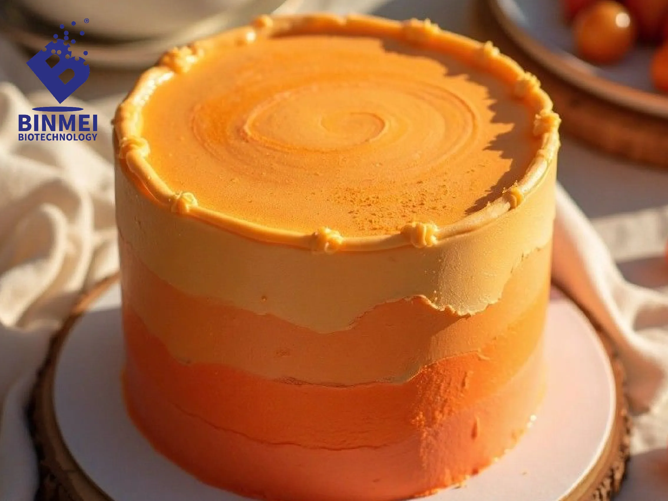 natural yellow cake