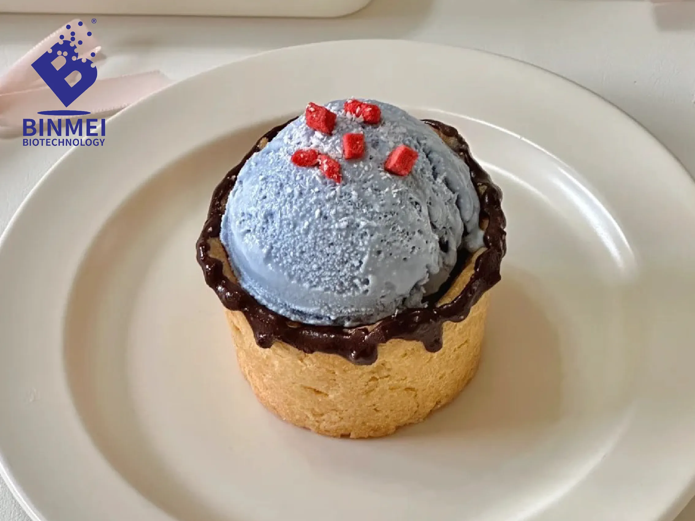 blue gelato ice cream