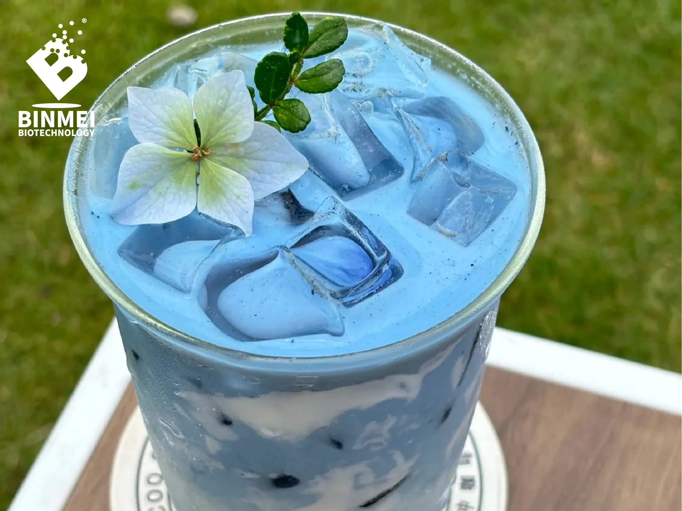 natural blue food coloring for beverage