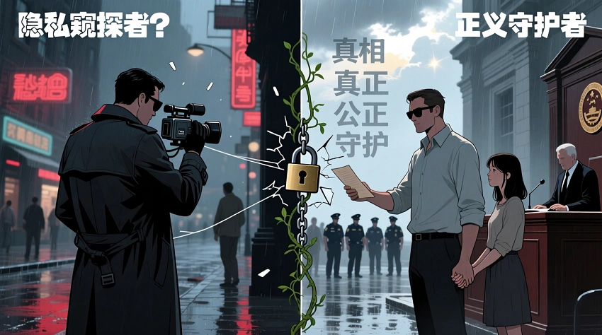 私人侦探的社会价值-从隐私窥探到正义守护的转变