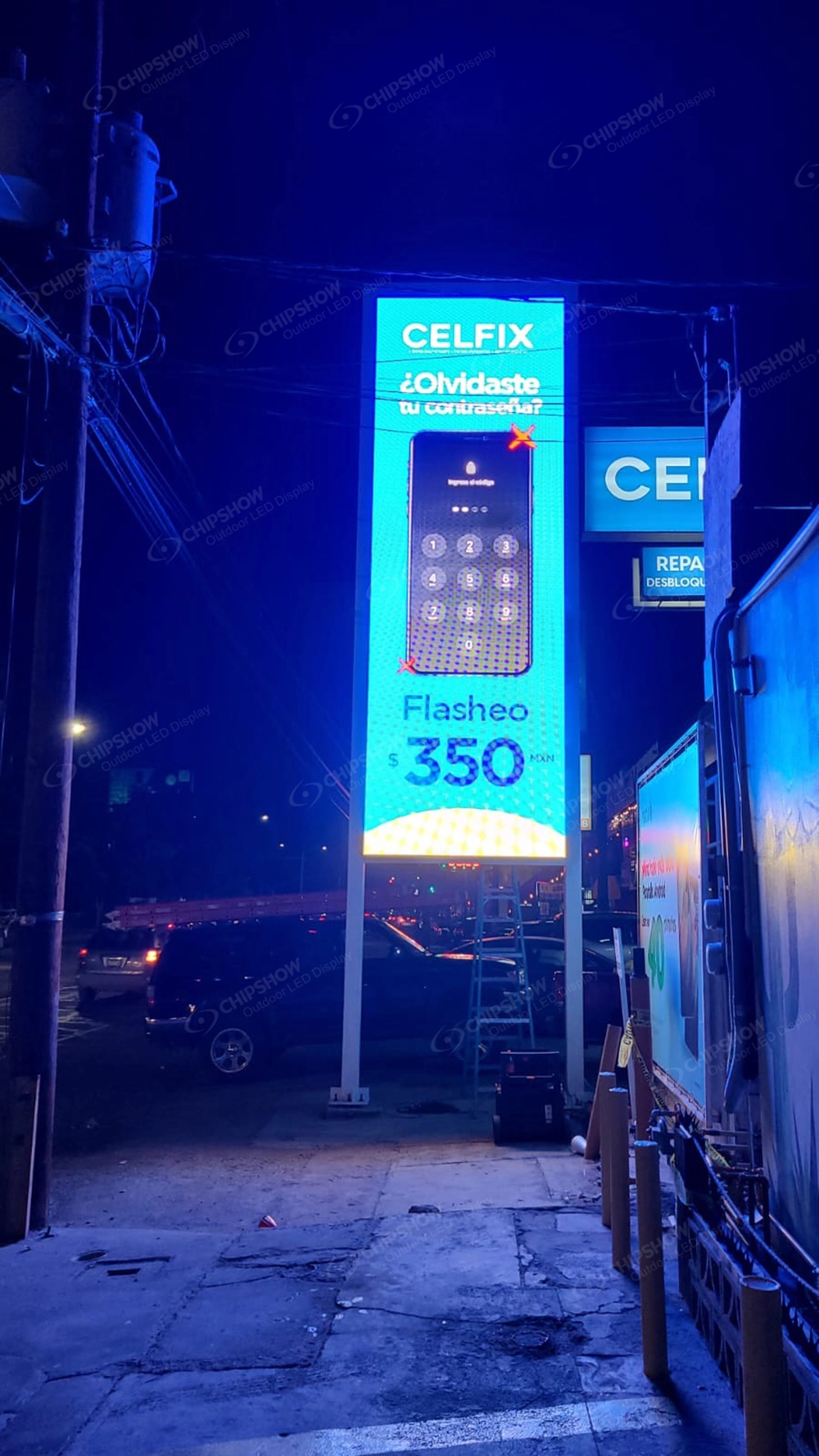 C-Slim P6.67 outdoor LED advertising board in USA 2