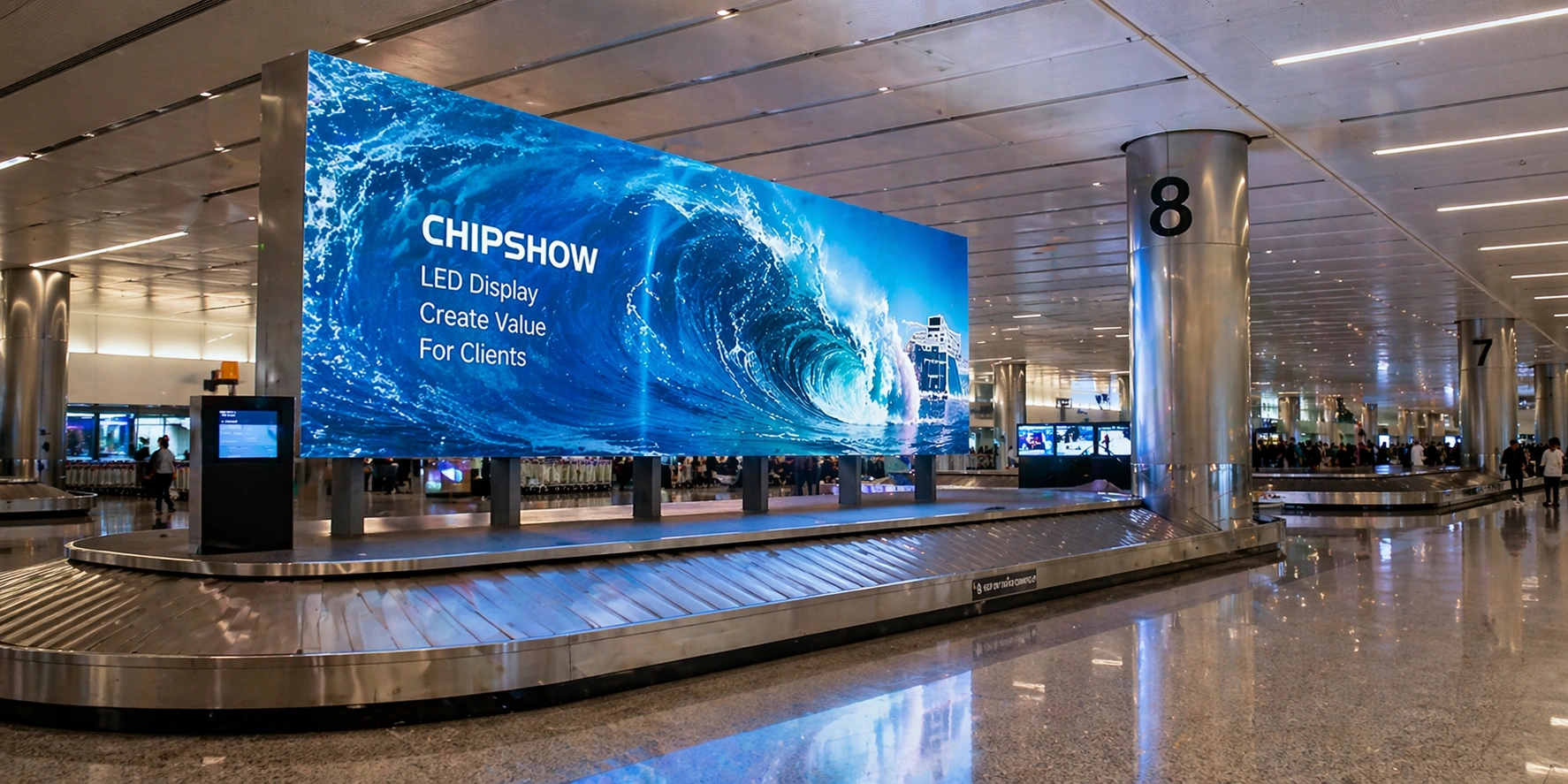 Arrival Hall Baggage Claim Mega-Walls