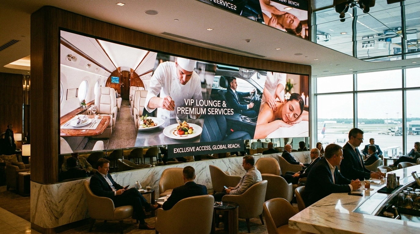 Airport VIP lounge