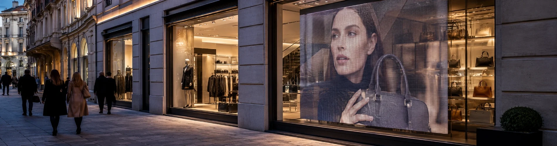 High-End Retail & Window LED Solution