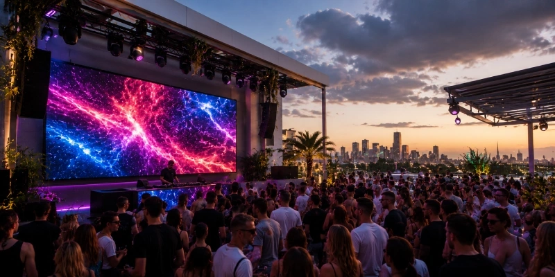 Outdoor Terrace & Rooftop Clubs