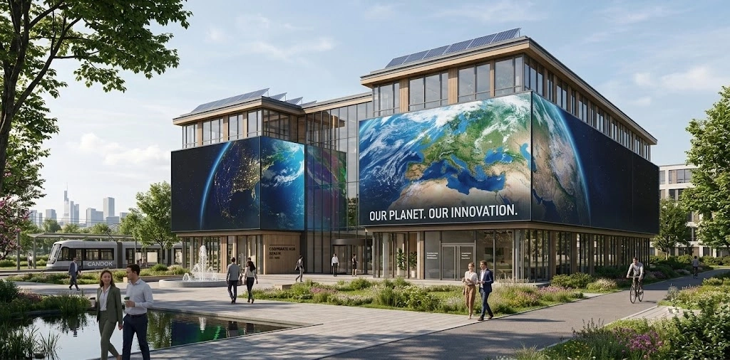 Corporate HQ DOOH Facades