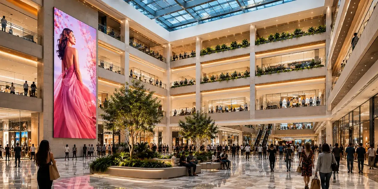 Indoor Atrium Video Walls