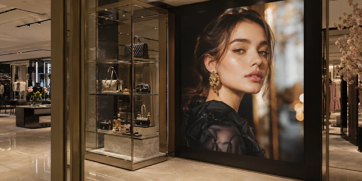 In-Store Luxury Brand Walls