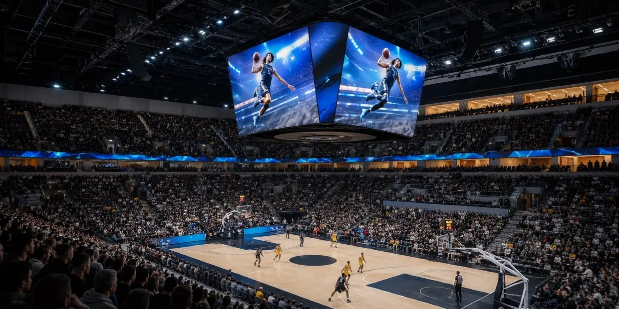 Center-Hung Scoreboards