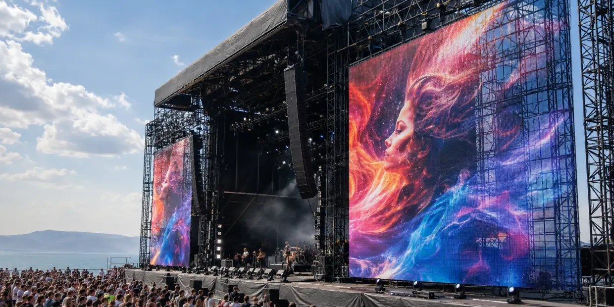 Windy Stage Side Screens