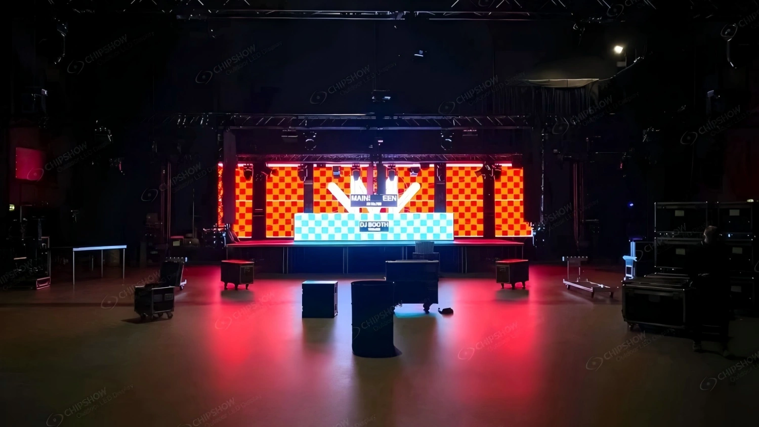 high resolution LED wall for broadcasting