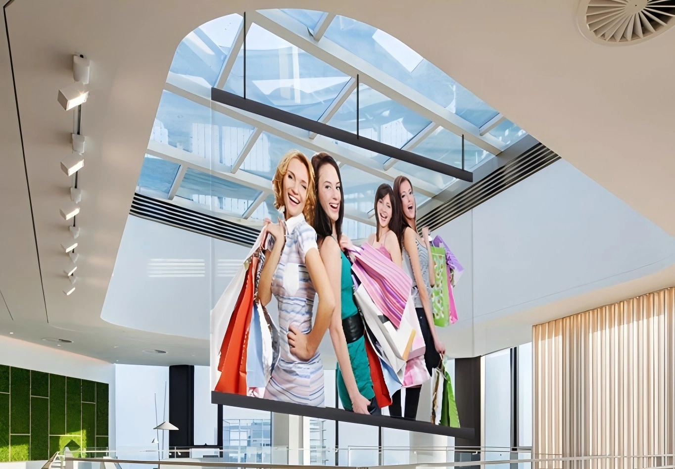best transparent led display for storefront
