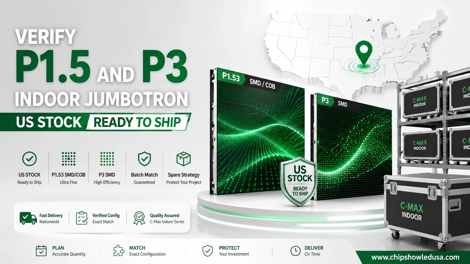 P1.5 Jumbotron Ready to Ship solutions