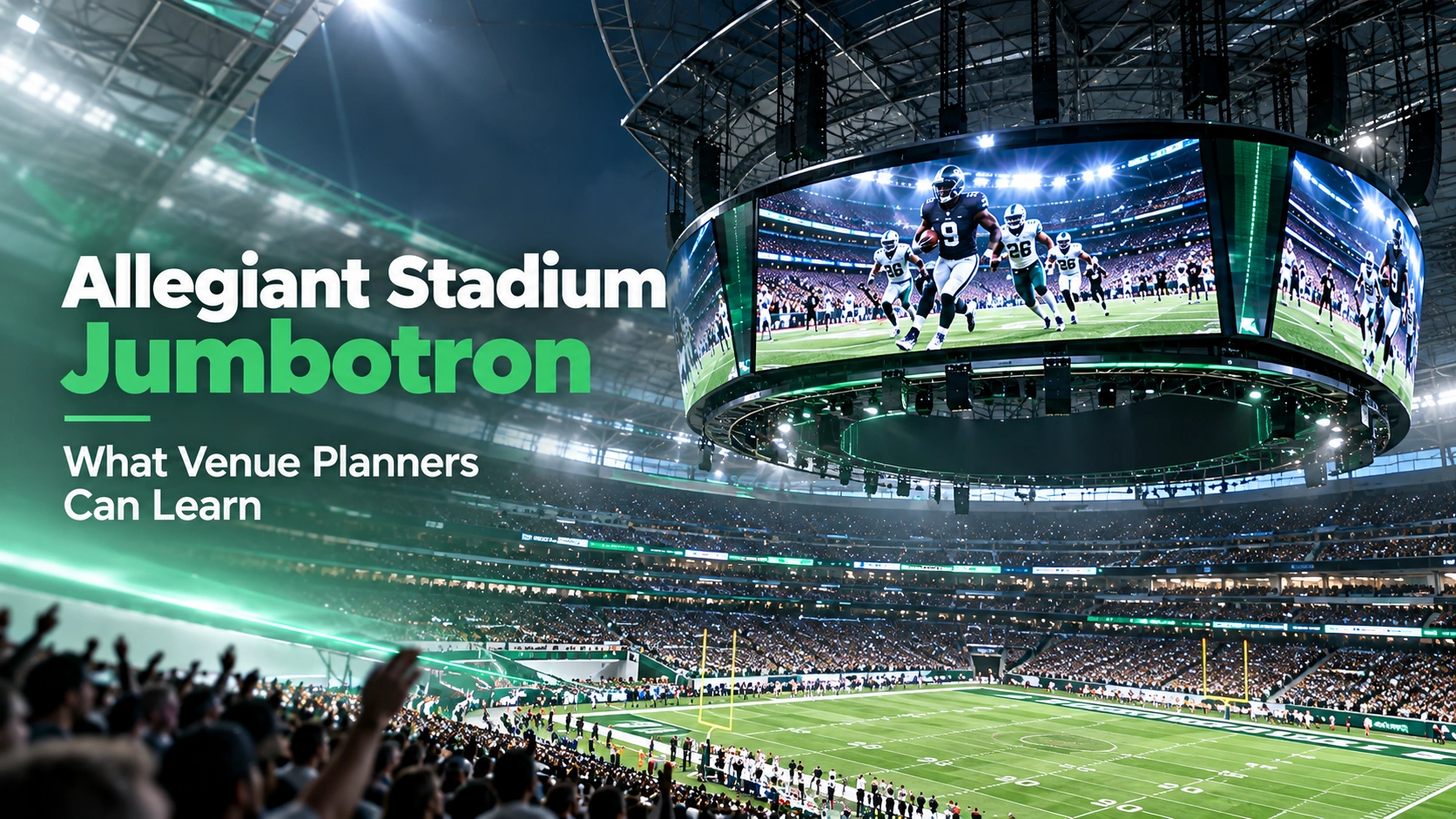 Allegiant Stadium Jumbotron Showcase