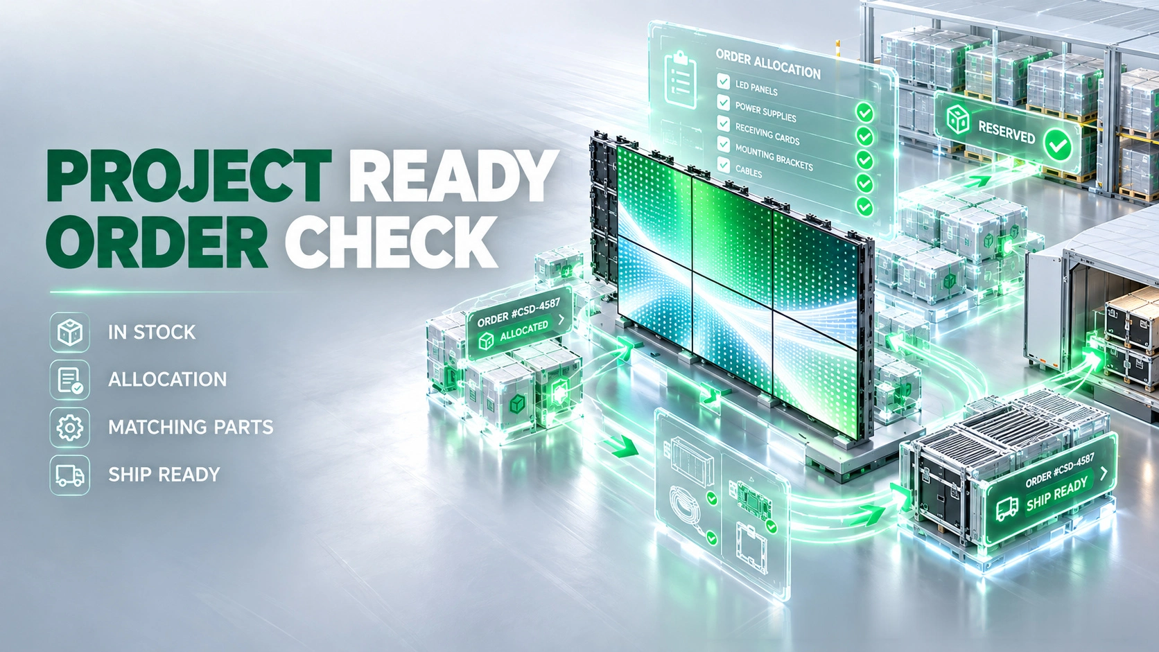 PROJECT READY ORDER CHECK
