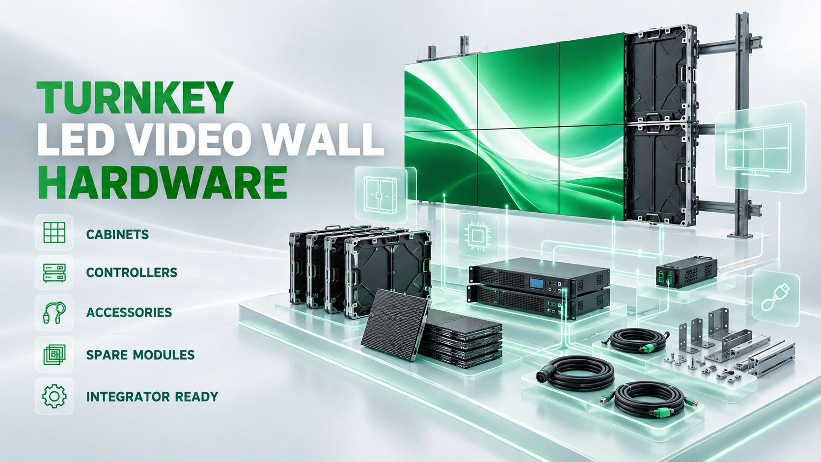 turnkey video wall packages with installation