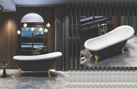 The Timeless Claw Foot Bathtub