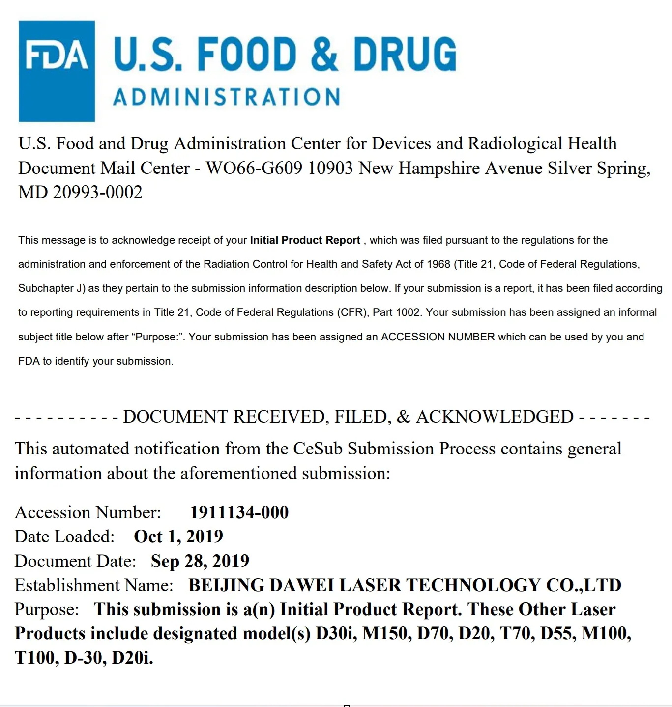 FDA
