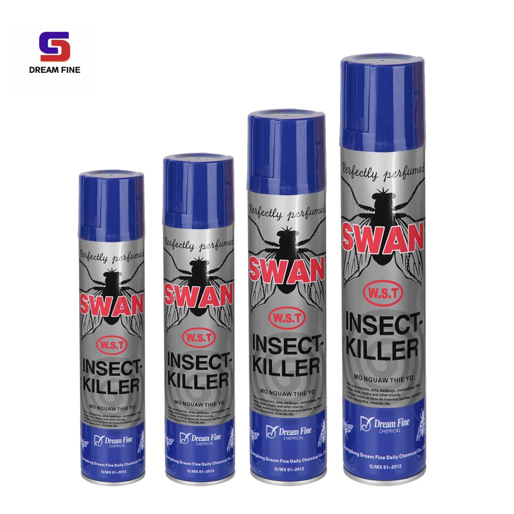 New Swan – Chinese Factory Support 300/400/600/750ml Custom Insecticide Spray