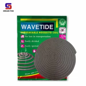 Wavetide - New Generation Unbreakable Smokeless Plant Fiber Mosquito Coil