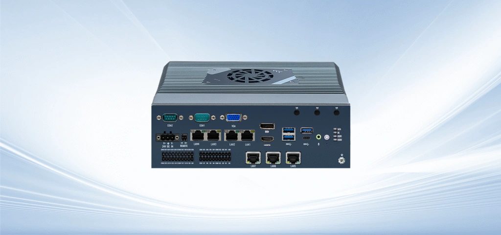 High density edge AI industrial computer EA510F