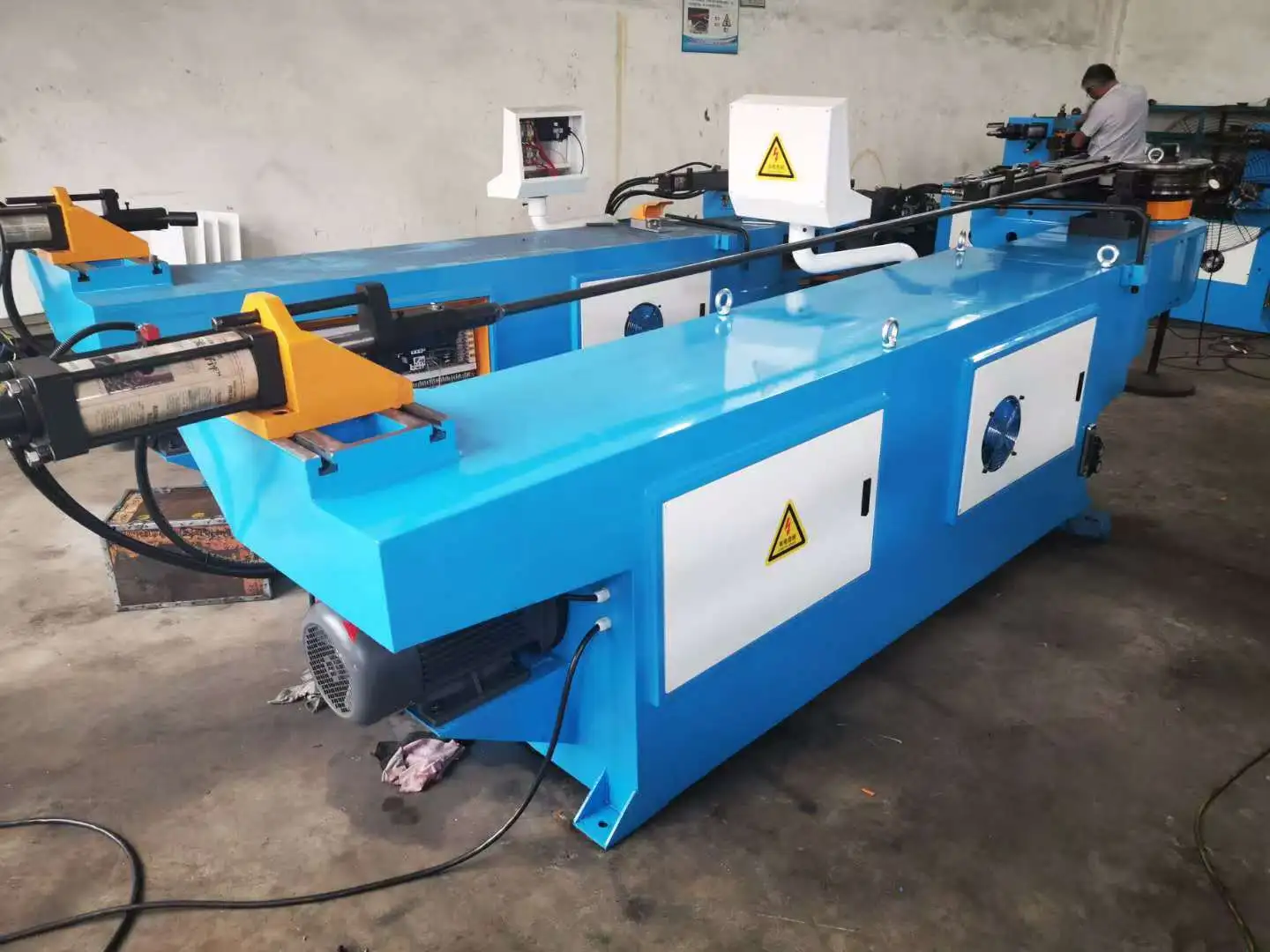 NC 75MM manual bending machine