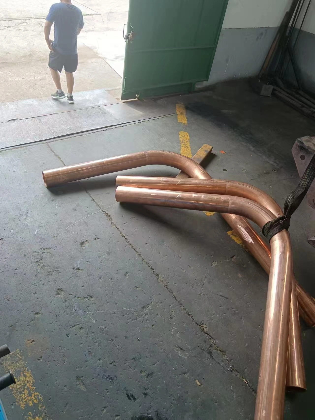 larger diameter copper pipe bending machine