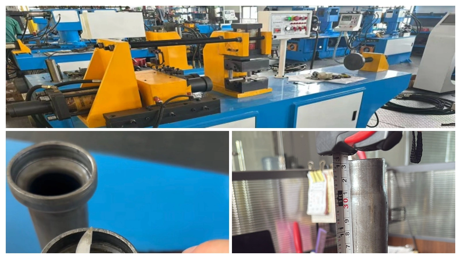 shrinking and bulging machine