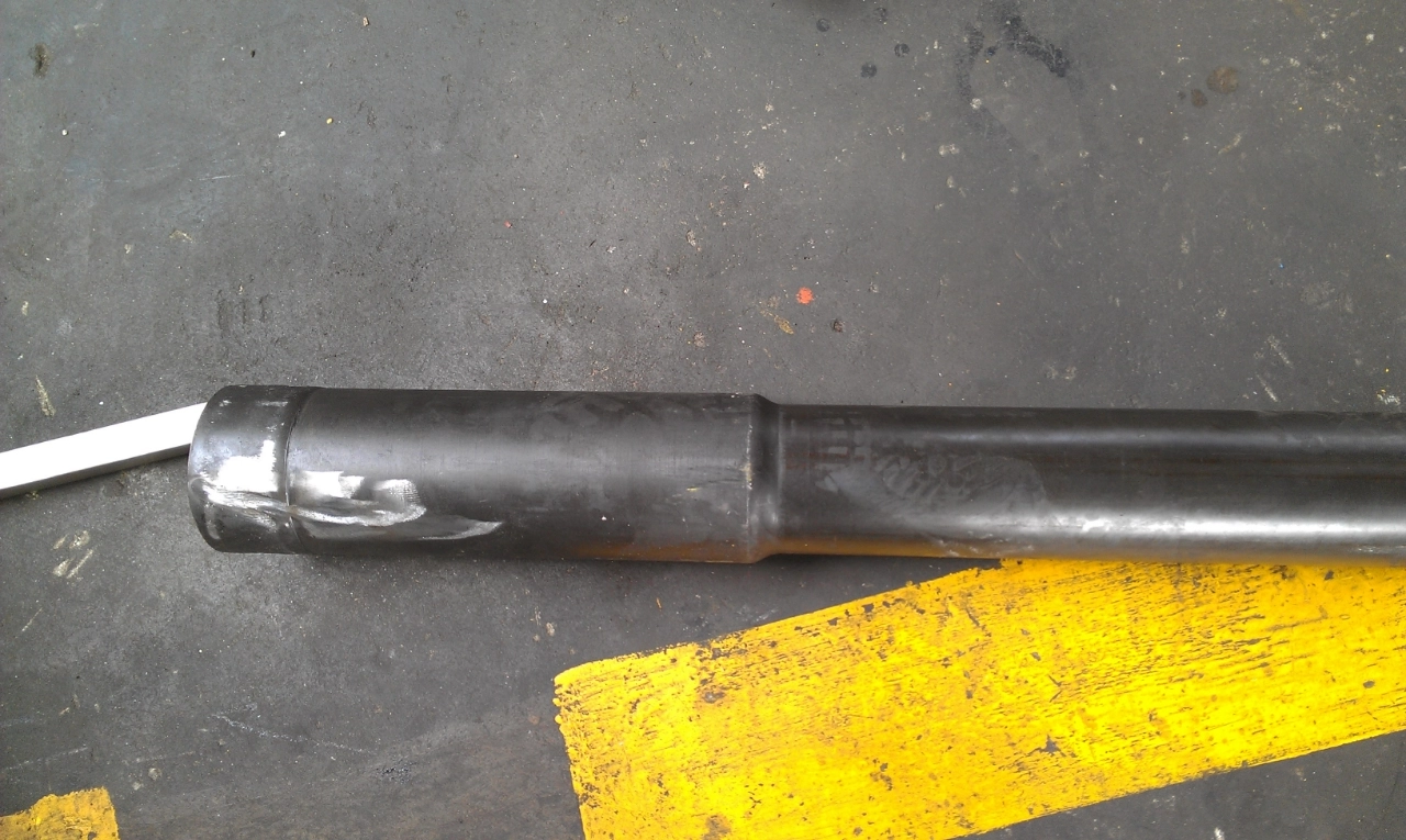 pipe end reducing sample