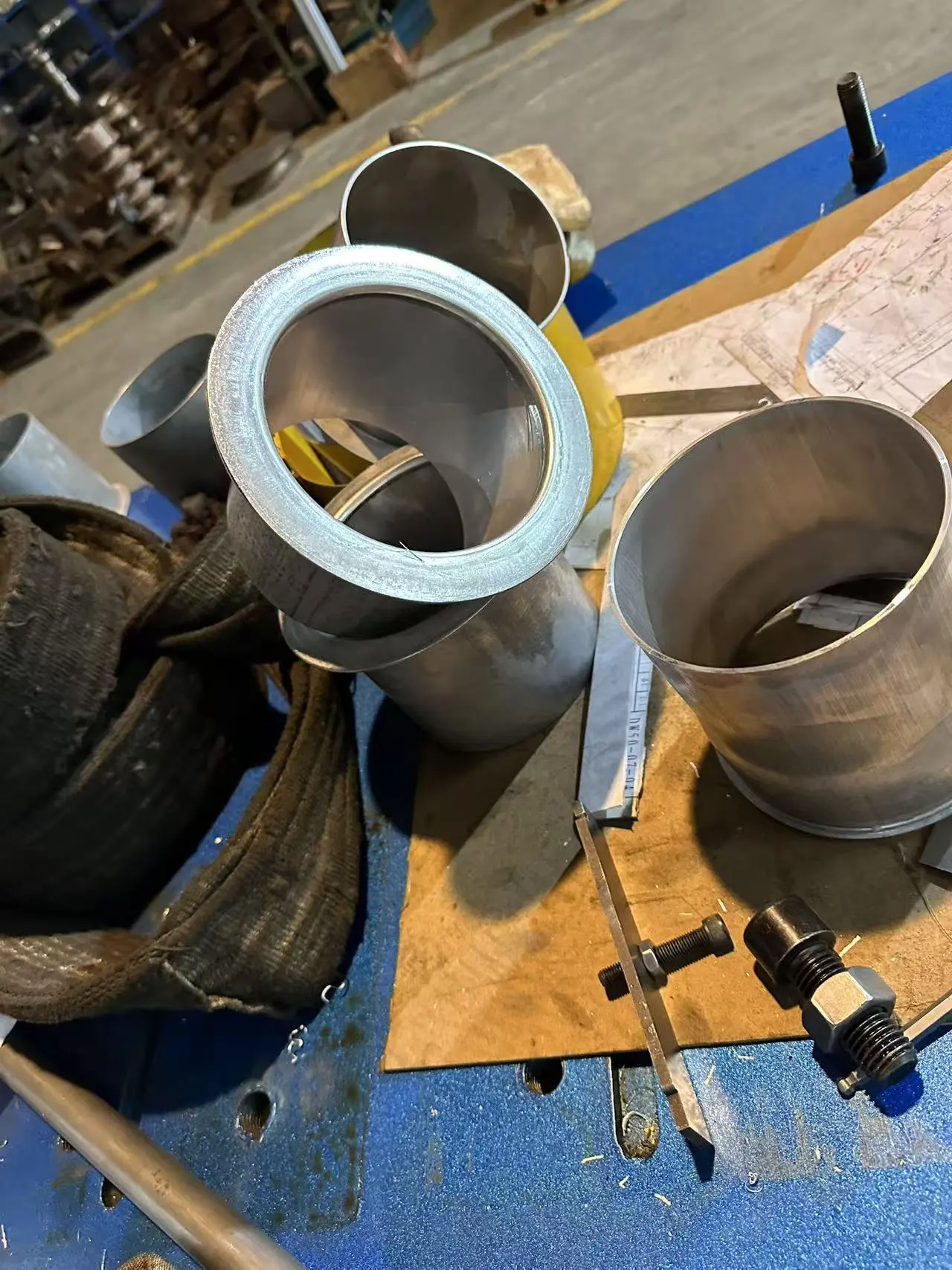 tube flanging machine