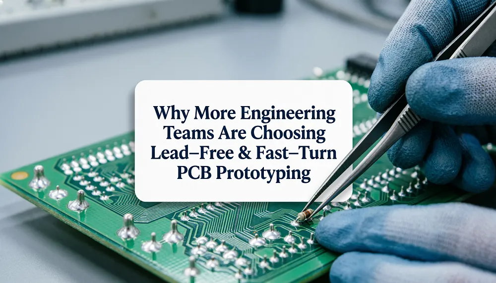 Why More Engineering Teams Are Choosing Lead‑Free & Fast‑Turn PCB Prototyping