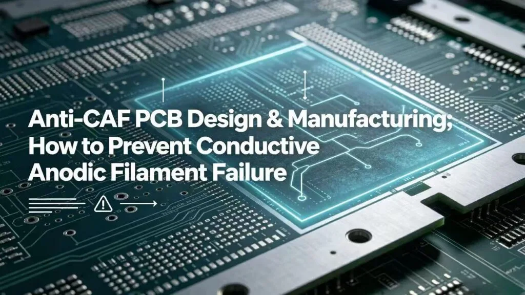 CAF Anti-CAF PCB Design & Manufacturing: How to Prevent Conductive Anodic Filament Failure