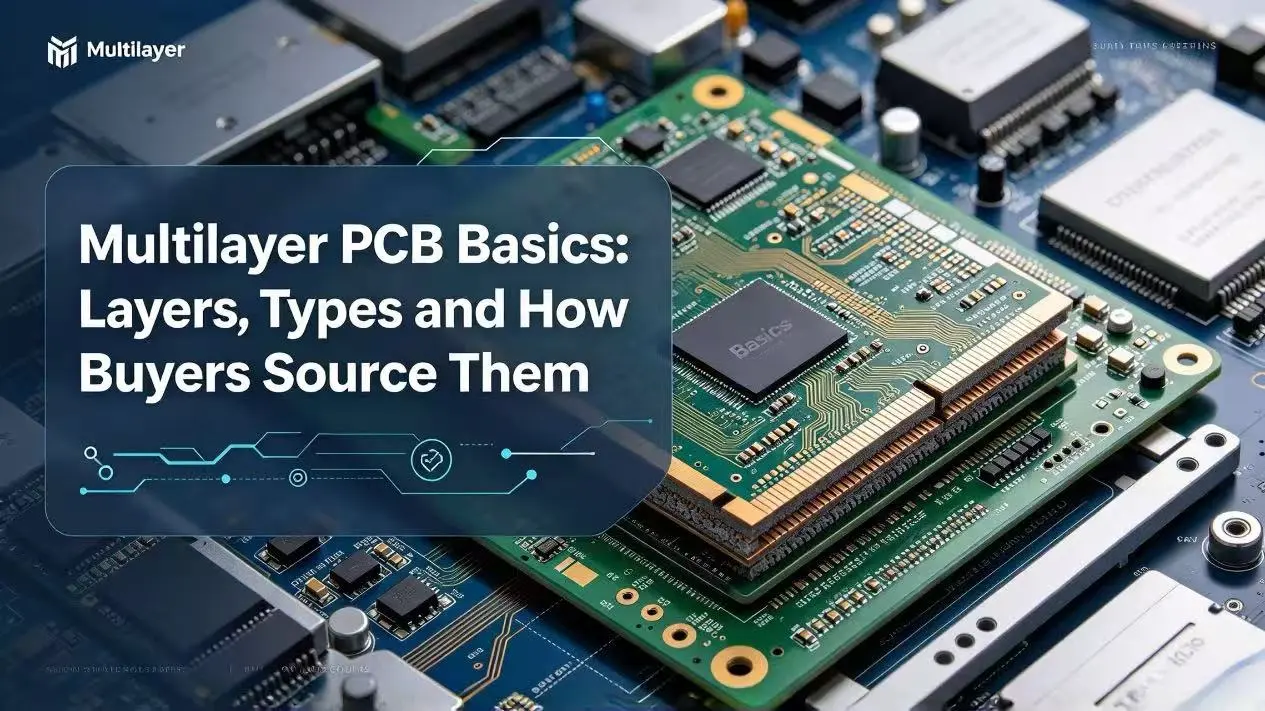 Multilayer PCB Basics: Layers, Types and How Buyers Source Them Multilayer board