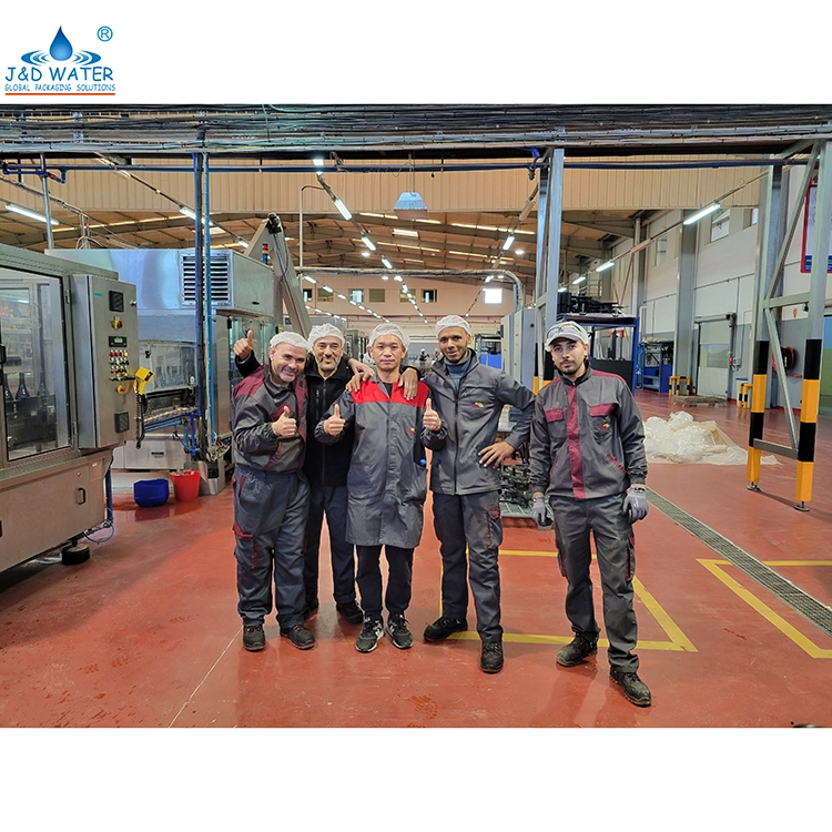 China J&D bottle blow molding machine in Morocco (1)