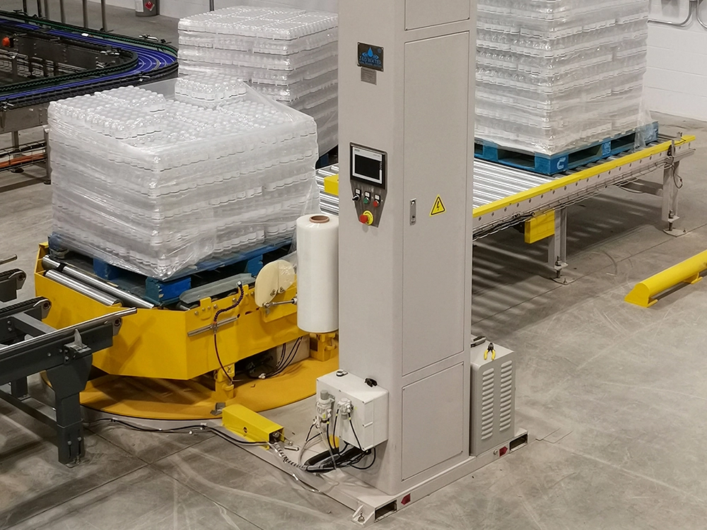 Pre-Stretch Pallet Wrapper