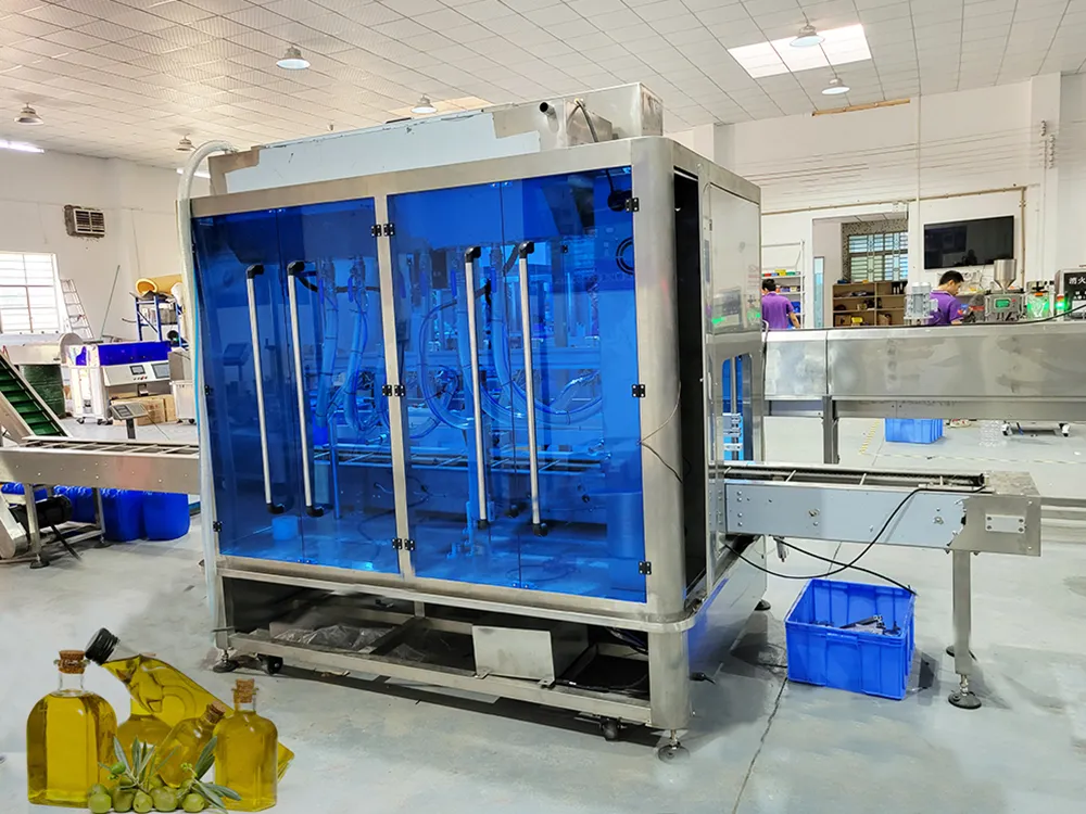 Edible oil filling machine