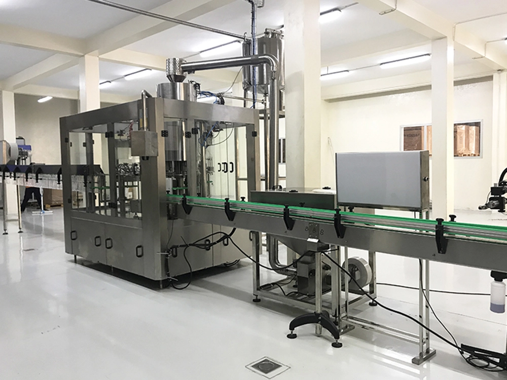 juice bottle filling machine