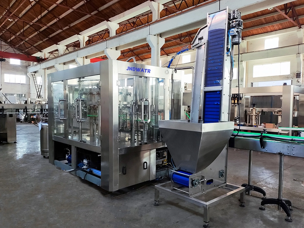 soda water filling machine