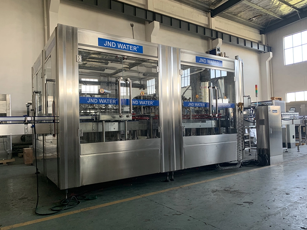 glass bottle soda filling machine