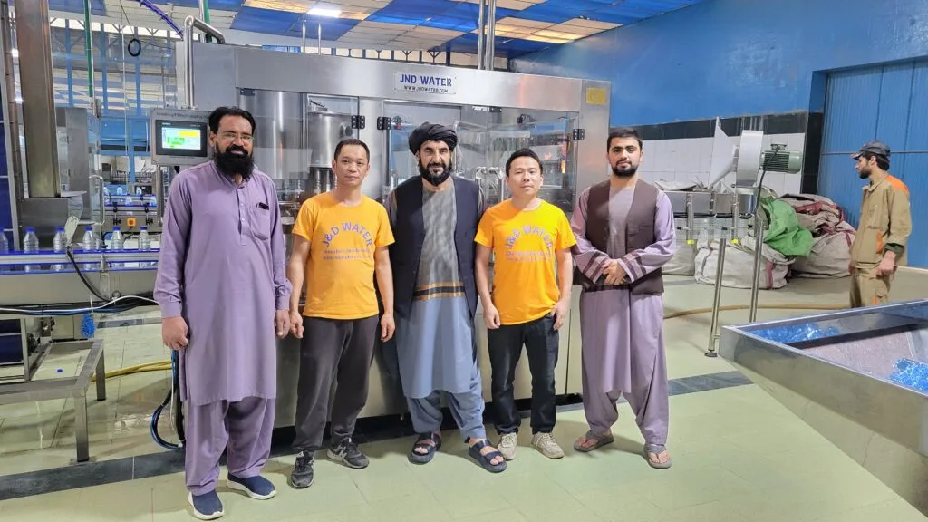 Afghanistan Water Filling Machine