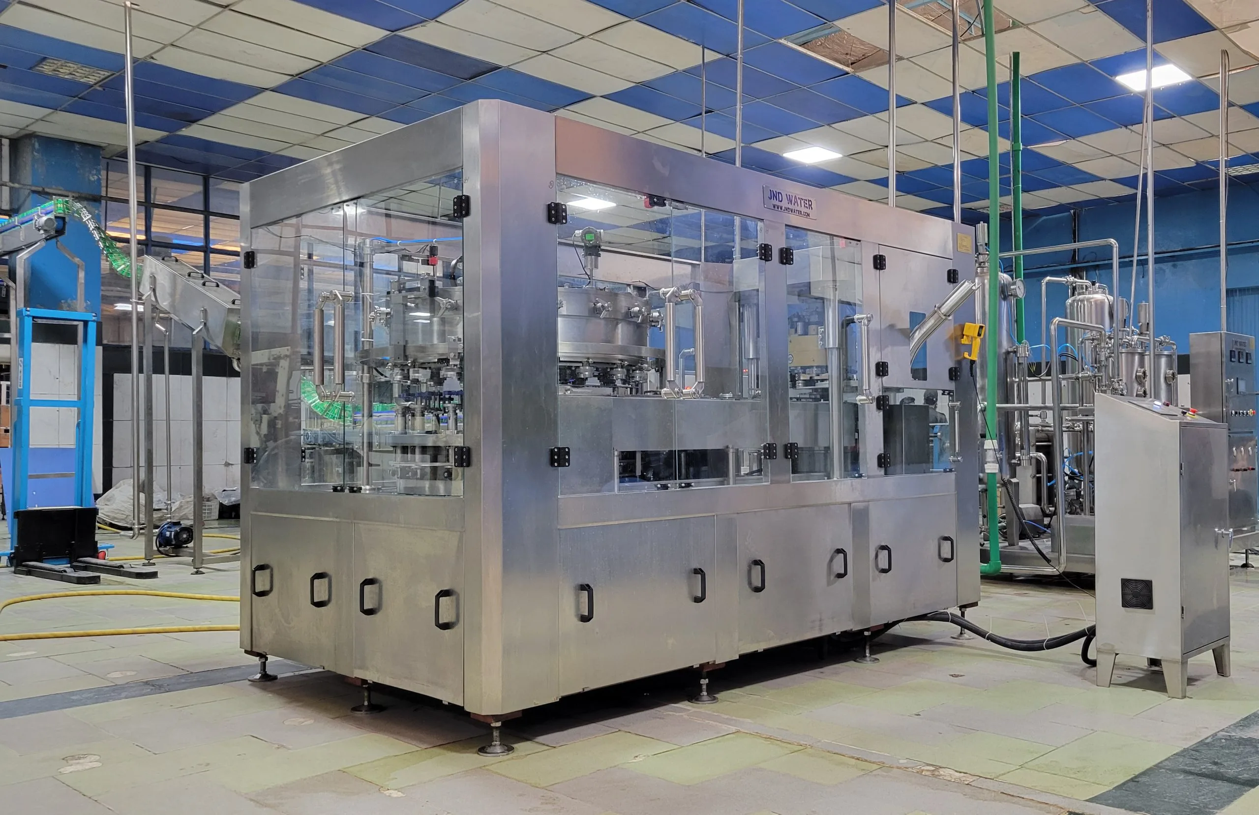 beer can filling machine