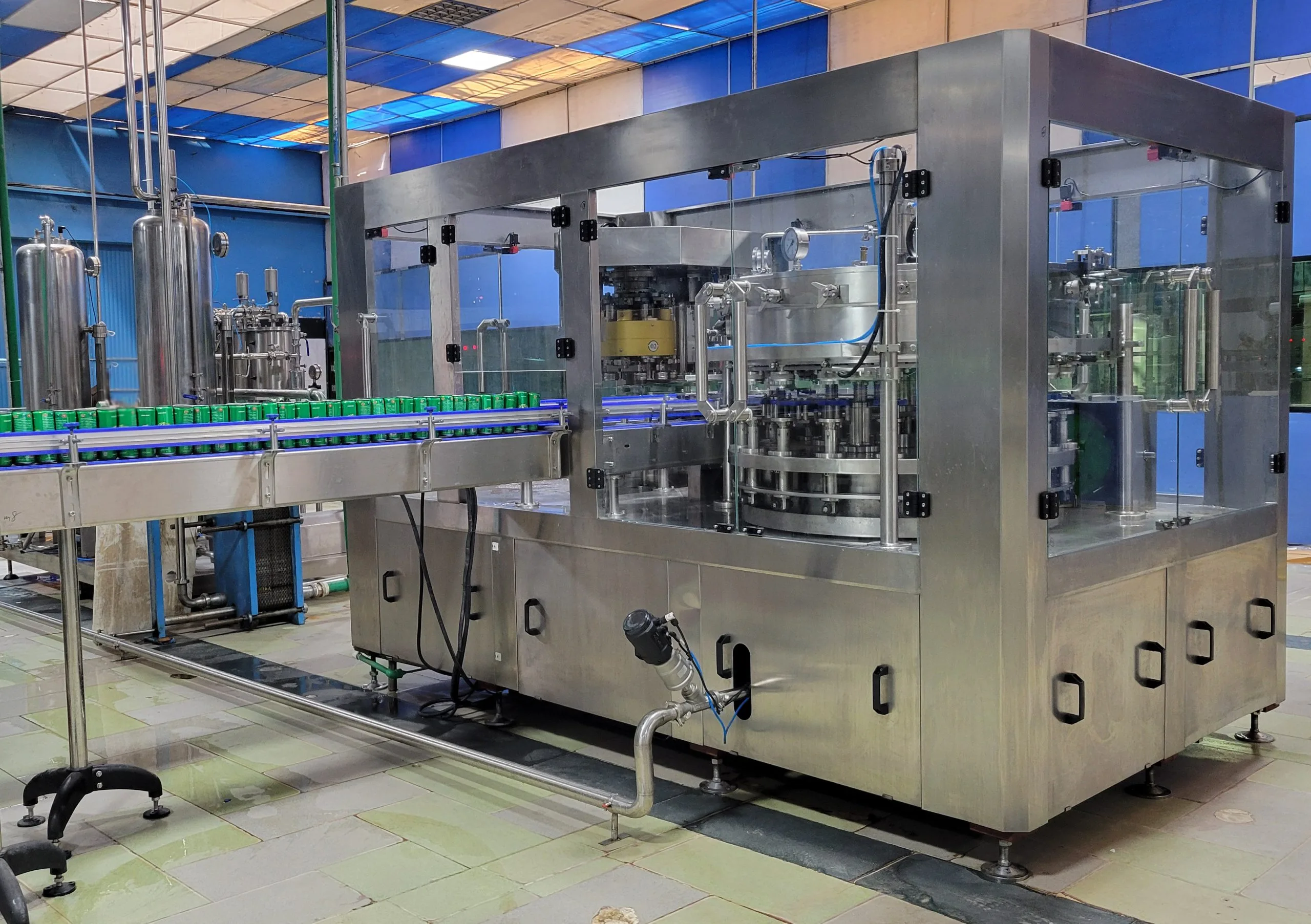Soft Drinks Canning Machine