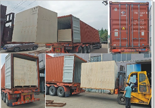 jndwater loads containers and ships to Canada